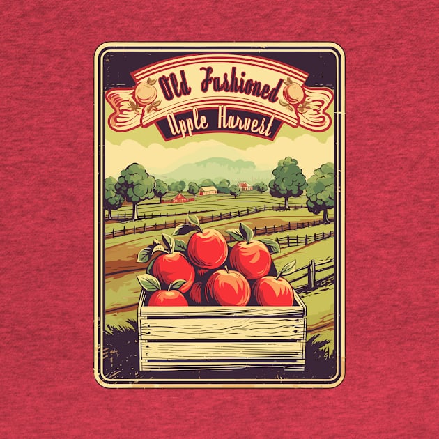 Old Fashioned Apple Harvest by MutedTees